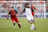 Ottawa Fury FC's Cristian Portilla battles for the ball with Toronto FC's Marco Delgado, left, during the first half of Canadian Championship soccer action in Toronto, Wednesday July 25, 2018.Ottawa Fury GM Julian de Guzman looks to upset Toronto FC on Wednesday when his USL Championship club hosts the MLS side in the opening leg of their Canadian Championship semifinal. Toronto has knocked Ottawa out of the tournament the last two years although the Fury recorded a first-leg win in 2017. THE CANADIAN PRESS/Mark Blinch