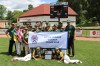 The Coquitlam, B.C., A's Little League baseball team poses after winning the Canadian Little League title in Ancaster, Ontario in this photo provided August 15, 2019. Bruce Dorwart knew his team would be excited to get to the Little League World Series after winning the Canadian championship last weekend. The Coquitlam All-Stars head coach didn't expect his players to be quite so eager, though. THE CANADIAN PRESS/HO, Jason Campbell, Little League Canada