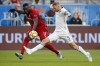 Toronto FC forward Jozy Altidore (17) and Colorado Rapids defender Tommy Smith (5) vie for the ball in the first half of MLS action at BMO Field in Toronto, Sunday, Sept. 15 2019. The waiting game continues on Toronto FC striker Altidore.The big man, who missed TFC's playoff wins over D.C. United and New York City FC with a quad strain, was at training Sunday but went for a solo run with a trainer apart from the rest of the team in the portion of the session open to the media. THE CANADIAN PRESS/Cole Burston