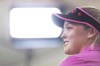 Golfer Brooke Henderson speaks to media during the CP Women's Open at Wascana Country Club in Regina on Tuesday, Aug. 21, 2018. On the plane from Ottawa after her Christmas holidays, everyone recognized Henderson. THE CANADIAN PRESS/Michael Bell
