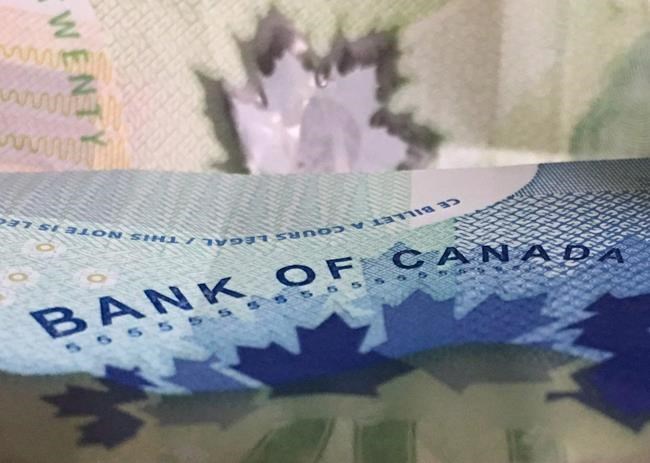 Canadian bank notes are seen Wednesday September 6, 2017 in Ottawa.THE CANADIAN PRESS/Adrian Wyld