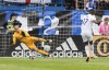 Orlando City SC's Nani scores a penalty kick against Montreal Impact's goalkeper Evan Bush during first half MLS soccer action in Montreal on June1, 2019. Goalkeeper Evan Bush believes the Montreal Impact have yet to realize their full potential. Sitting second in the MLS Eastern Conference, the Impact (9-7-3) have a chance to go top of the table with a victory against defending champions Atlanta United FC (8-6-2) on the road on Saturday. THE CANADIAN PRESS/Graham Hughes