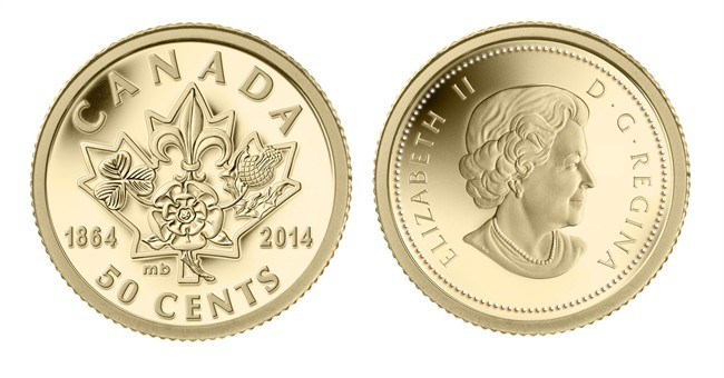 Mint unveils coin marking 150th anniversary of Charlottetown, Quebec ...