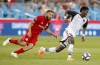 Ottawa Fury's Carl Haworth carries the ball ahead of Toronto FC's Nick DeLeon, left, during the first half of Canadian Championship soccer action in Toronto on August 14, 2019. The Ottawa Fury are suspending operations, taking professional soccer out of the nation's capital. The Ottawa Sports and Entertainment Group (OSEG), the United Soccer League team's owner, announced the decision today. The club says it was unable to obtain required sanctioning from its governing bodies to participate in the USL in 2020. THE CANADIAN PRESS/Mark Blinch