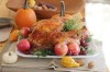 It's the Thanksgiving long weekend and many Manitobans will be digging into turkey dinner . (Matthew Mead / The Associated Press files)