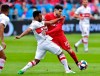 Chicago Fire midfielder Mo Adams (19) and Toronto FC midfielder Alejandro Pozuelo (10) battle during first half MLS soccer action in Toronto, Saturday, April 6, 2019.fter a bumpy preseason, Toronto FC is pretty much cruising these days. Toronto (4-1-1) leads the league in scoring, averaging 3.0 goals a game. Spanish playmaker Pozuelo has been a revelation, making and scoring beautiful goals. The team that went from MLS Cup champion in 2017 to 19th overall in 2018 is feeling good about itself again. THE CANADIAN PRESS/Frank Gunn