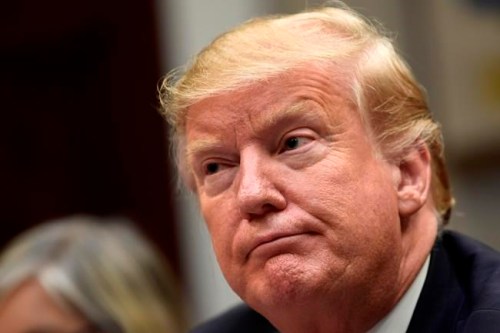 A New Brunswick minister found himself forced to preach Sunday on whether Donald Trump would have a place in his church: a place of worship that prides itself on its inclusive and welcoming nature. President Donald Trump listens during a meeting with Hispanic pastors in the Roosevelt Room of the White House in Washington, Friday, Jan. 25, 2019. THE CANADIAN PRESS/AP-Susan Walsh
