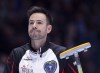Ontario skip John Epping watches a rock as they play Saskatchewan at the Tim Hortons Brier curling championship at the Brandt Centre in Regina on Wednesday, March 7, 2018. Epping's Ontario rink will add Ryan Fry at third next season after his depature from Brad Jacobs' Northern Ontario powerhouse.THE CANADIAN PRESS/Andrew Vaughan