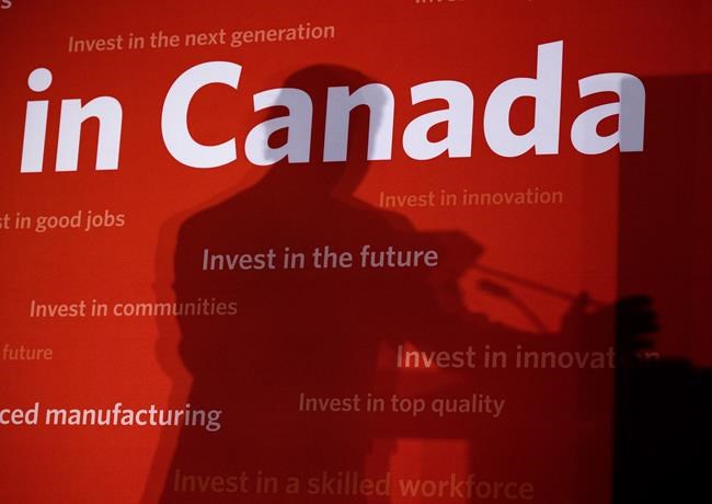 Unifor National President Jerry Dias speaks during press conference about the Oshawa General Motors plant closure in Toronto on Friday, January 25, 2019. Two unions are spending big on political messaging already, topping the list of third-party advertiser expenses for the campaign season so far.THE CANADIAN PRESS/Nathan Denette
