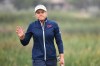 Canada's Brooke Henderson reacts to her birdie on the 15th hole at the CP Women's Open in Regina, Sunday, August 26, 2018. Henderson has pulled out of the ISPS Handa Vic Open due to an undisclosed illness. THE CANADIAN PRESS/Jonathan Hayward