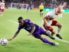 Orlando City's Richie Laryea (6) and Toronto FC's Jason Hernandez collide during an MLS soccer match Wednesday, July 5, 2017, in Orlando, Fla. Toronto FC has signed Canadian midfielder Richie Laryea. THE CANADIAN PRESS/AP, Stephen M. Dowell/Orlando Sentinel
