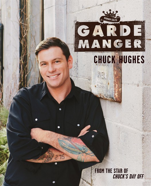 The cover of Chuck Hughes' new cookbook, Garde Manger.