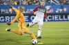D.C. United's Wayne Rooney, right, pressures Montreal Impact goalkeeper Evan Bush during second half MLS soccer action in Montreal, Saturday, August 4, 2018. It’s easy to approach a new season with all the confidence and optimism in the world. However, longtime Montreal Impact ‘keeper Evan Bush is avoiding overconfidence. THE CANADIAN PRESS/Graham Hughes