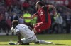 After opening their new Alliance Field home, Minnesota returns to the road for the sixth time this season to visit Toronto FC on Friday. Minnesota United's Kevin Molino, left, blocks a shot from Toronto FC's Victor Vazquez during second half MLS action in Toronto on Saturday, May 13, 2017. THE CANADIAN PRESS/Chris Young