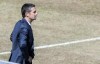 Montreal Impact head coach Remi Garde looks on from the sideline during second half MLS soccer action against Columbus Crew SC in Montreal, Saturday, April 13, 2019. Montreal Impact coach Remi Garde saw something special in his team last week when they recorded their biggest win of the season. Now he wants to see it again. THE CANADIAN PRESS/Graham Hughes