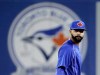 Toronto Blue Jays' Dalton Pompey watches during batting practice before Game 5 of baseball's American League Championship Series against the Cleveland Indians in Toronto on October 19, 2016. Pompey has been diagnosed with a concussion, the team said Friday. THE CANADIAN PRESS/AP, Charlie Riedel
