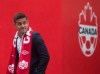 Canadian national women's soccer team head coach John Herdman arrives to speak during the announcement of the roster for the 2015 FIFA Women's World Cup, in Vancouver, B.C., on Monday April 27, 2015. The Canadian women call Herdman the 