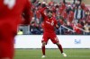 Toronto FC midfielder Alejandro Pozuelo (10) calls for a header from midfielder Michael Bradley (4) during second half MLS soccer action against the Portland Timbers at BMO field in Toronto, Saturday, April 27, 2019. After surviving the heat of Orlando, Toronto FC faces a new challenge in Atlanta United. The defending MLS champions are beginning to find their form after a rocky start under new coach Frank de Boer.THE CANADIAN PRESS/Cole Burston