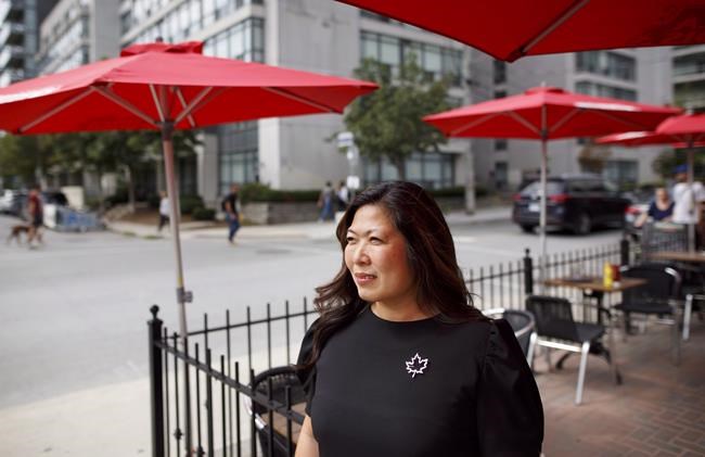 Small Business Minister Mary Ng poses for a portrait in Toronto on September 6, 2018. The federal government says it has committed $20 million to help scale up innovative Canadian companies in the health and bioscience sectors. THE CANADIAN PRESS/Cole Burston