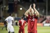 Toronto faces the Crew on Saturday in Columbus, where the Reds will be trying for a vital three points -- especially after last week's 1-1 draw with visiting Orlando City put a cloud over their chances of making a return to the Major League Soccer post-season. Toronto FC midfielder Michael Bradley (4) reacts after tying the Orlando City FC 1-1, in MLS soccer action in Toronto, on Saturday, Aug. 10, 2019. THE CANADIAN PRESS/Christopher Katsarov