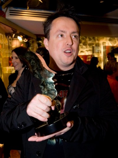 Mike Ward arrives at the Olivier awards gala in Montreal, Sunday, May 15, 2011. Comedians including Martin Short, Norm Macdonald and Gerry Dee weigh in on the case of Ward, a Quebec standup star who was called before the province's human rights tribunal for making jokes about a boy with facial deformities. THE CANADIAN PRESS/Graham Hughes