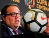 In this June 24, 2016, file photo, CONCACAF President Victor Montagliani speaks during a news conference in New York. It's been close to three years since Canadian Montagliani took over scandal-ridden CONCACAF, the confederation that covers soccer in North and Central America and the Caribbean. Much has changed since then, mostly for the better. THE CANADIAN PRESS/ AP Photo/Bebeto Matthews, File