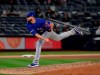 In this April 20, 2018, file photo, Toronto Blue Jays pitcher Ryan Tepera delivers against the New York Yankees during the eighth inning of a baseball game, in New York. The Toronto Blue Jays were defeated 13-6 by the Philadelphia Phillies in spring training action on Thursday as the team was dealt a battery of bad news on the injury front. THE CANADIAN PRESS/AP/Julie Jacobson, File