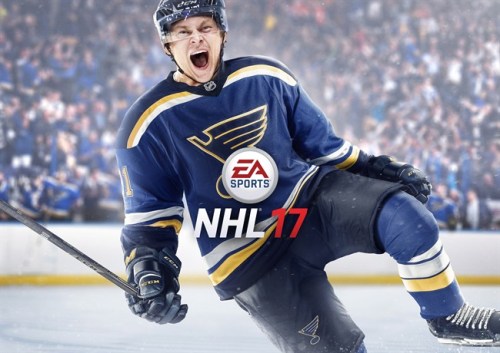 The cover of EA Sports NHL 17 video game featuring Vladimir Tarasenko of the St.Louis Blues is shown in a handout image. THE CANADIAN PRESS/HO-EA SPORTS MANDATORY CREDIT