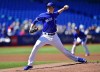 Toronto Blue Jays starting pitcher Ryan Borucki (56) works against the Tampa Bay Rays during first inning American League baseball action in Toronto on September 23, 2018. Blue Jays pitcher Ryan Borucki hasn't been guaranteed the fifth spot on Toronto's pitching staff this season, but the lefty is confident he has what it takes to lock down the last spot in the rotation. THE CANADIAN PRESS/Frank Gunn