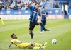 Montreal Impact's Daniel Lovitz leaps over a challenge by Columbus Crew SC's Harrison Afful during first half MLS soccer action in Montreal, Saturday, October 6, 2018. Defender Daniel Lovitz feels like Major League Soccer looks down on the Montreal Impact – and he wants to use that as motivation this season. THE CANADIAN PRESS/Graham Hughes