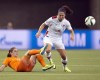 Former Canadian international Carmelina Moscato has been appointed manager of women's professional football development for Canadian Soccer Business. Canada's Carmelina Moscato battles Netherlands' Danielle Van De Donk during first half Women's World Cup soccer in Montreal, Monday, June 15, 2015. THE CANADIAN PRESS/Ryan Remiorz