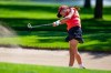 A 12-year-old from Vancouver likely will become the youngest golfer to play in the 47-year history of Canada's national women's championship next month. Michelle Liu takes a shot out of the bunker at the Canadian women's amateur championship at the Red Deer Golf & Country Club, in Red Deer, Alta., in a Friday, July 26, 2019, handout photo. THE CANADIAN PRESS/HO-Golf Canada, Rob Wallator, *MANDATORY CREDIT*