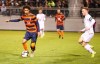 Syracuse forward Tajon Buchanan (left) of Brampton, Ont. is shown in a handout photo. Tajon Buchanan, who had to pay to take part in a Syracuse University ID camp in 2016 to make his case to join the Orange, could take centre stage Friday in an MLS SuperDraft long on Canadian talent. Several mock drafts have projected the speedy 19-year-old forward from Brampton, Ont., going first overall to expansion FC Cincinnati at the draft in Chicago. THE CANADIAN PRESS/HO - Syracuse University, Michael Okoniewski
