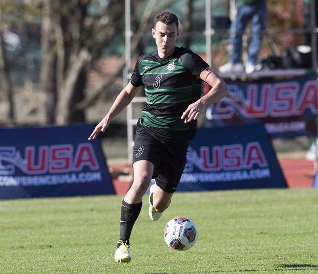 UNC-Charlotte defender Callum Montgomery, from Lantzville, B.C. is shown in a handout photo. It was a bumper day for Canadians in the MLS SuperDraft in Chicago on Friday with three taken in the top 10 and two more in the second round. THE CANADIAN PRESS/HO-Sam Roberts, Charlotte 49ers Athletics MANDATORY CREDIT