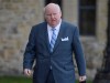 Sen. Mike Duffy arrives to the Senate on Parliament Hill in Ottawa, Monday, October 28, 2013. THE CANADIAN PRESS/Adrian Wyld
