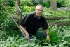 Pensioner Dave Allison workds in his garden at his Ottawa home Monday, May 28, 2012. THE CANADIAN PRESS/Fred Chartrand