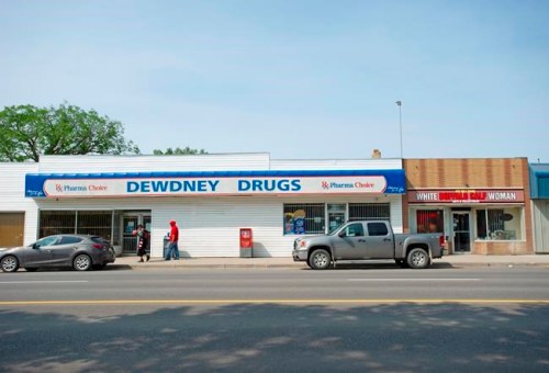 Dewdney Drugs, a store located in North Central Regina, is shown on Friday May, 31, 2019. THE CANADIAN PRESS/Mark Taylor