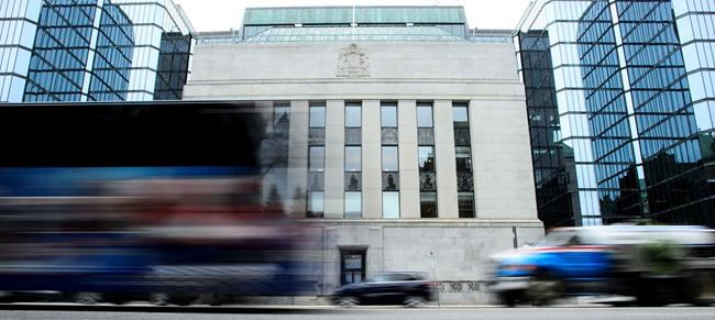 The Bank of Canada in Ottawa is seen on May 16, 2019. The economy is a top concern for Canadian voters and the Bank of Canada, an authority on the issue, will be largely silent during the federal election campaign. The quiet is deliberate. The central bank says it wants to avoid making any possible impact - or the appearance of an impact - on the political contest. THE CANADIAN PRESS/Sean Kilpatrick