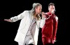 Tyler Hubbard, right, and Brian Kelley, of Florida Georgia Line, perform 