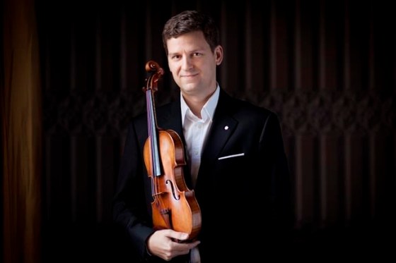 HO-Benjamin Ealovega/The Canadian PressCanadian violinist James Ehnes is shown in London, Eng. in a 2012 handout photo.