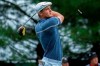 Bryson DeChambeau hits from the 10th tee during the second round of the Travelers golf tournament in Cromwell, Conn., Friday, June 21, 2019 (Patrick Raycraft /Hartford Courant via AP)