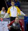 Jonathan Hayward / THE CANADIAN PRESS Files
Manitoba skip Jeff Stoughton (rear) and N.W.T. skip Jamie Koe like the upcoming changes.