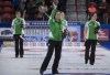 Jonathan Hayward / THE CANADIAN PRESS
Saskatchewan skip Stefanie Lawton celebrates her page playoff win over team Canada at the Scotties Tournament of Hearts in Moose Jaw, Sask. She later fell to Alberta’s Val Sweeting in the semifinal game.