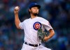 Chicago Cubs starter Yu Darvish delivers a pitch during the first inning of the team's baseball game against the San Francisco Giants on Wednesday, Aug 21, 2019, in Chicago. (AP Photo/Paul Beaty)