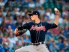 Atlanta Braves starting pitcher Max Fried delivers during the first inning of a baseball game Chicago Cubs, Tuesday, June 25, 2019, in Chicago. (AP Photo/Charles Rex Arbogast)