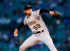 Pittsburgh Pirates starting pitcher Joe Musgrove throws to a Chicago Cubs batter during the second inning of a baseball game in Chicago, Thursday, April 11, 2019. (AP Photo/Nuccio DiNuzzo)