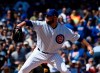 Chicago Cubs starting pitcher Jon Lester (34) throws the ball against the Pittsburgh Pirates during the first inning of a baseball game, Monday, April 8, 2019, in Chicago. (AP Photo/David Banks)