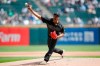 Chicago White Sox starting pitcher Reynaldo Lopez delivers during the first inning of a baseball game against the Texas Rangers Sunday, Aug. 25, 2019, in Chicago. (AP Photo/Jeff Haynes)
