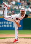 Chicago White Sox starting pitcher Lucas Giolito delivers during the first inning of a baseball game against the Minnesota Twins Sunday, June 30, 2019, in Chicago. (AP Photo/Jeff Haynes)