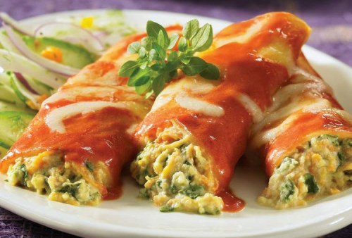 Handout / The Canadian Press
Sweet potato cannelloni is among the dishes included in The Best of Bridge Ladies Slow Cooker  Cookbook.